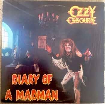 OZZY OZBOURNE Diary Of A Madman LP Vinyl & Cover VG+ 1981 FZ 37492